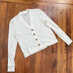 LOFT Cropped Cardigan